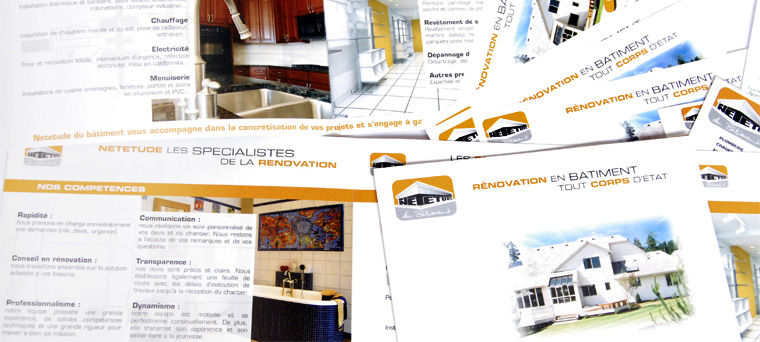 Studio Prépresse - Mise en page de flyer et tract