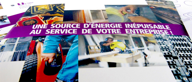 Studio Prépresse en conception de charte graphique brochure commerciale