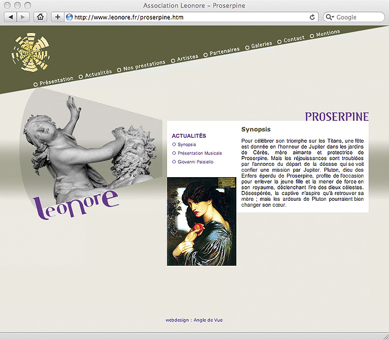Studio Prépresse - Conception graphique de site internet