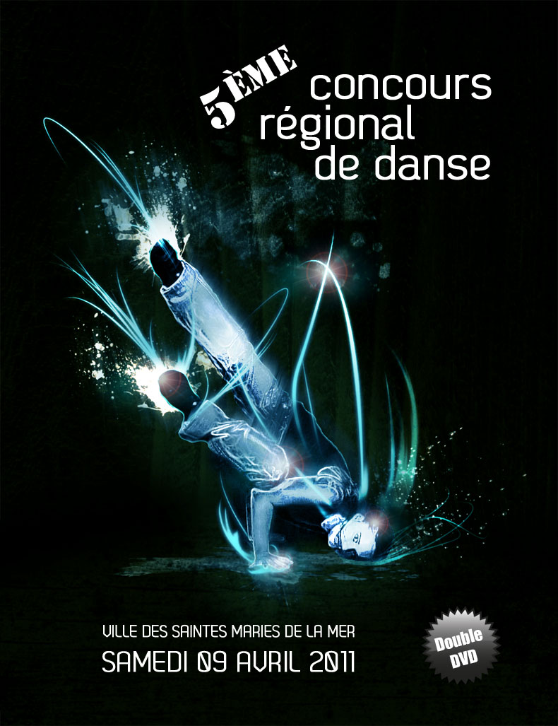 Studio Prépresse - Création d'affiche de spectacle de danse