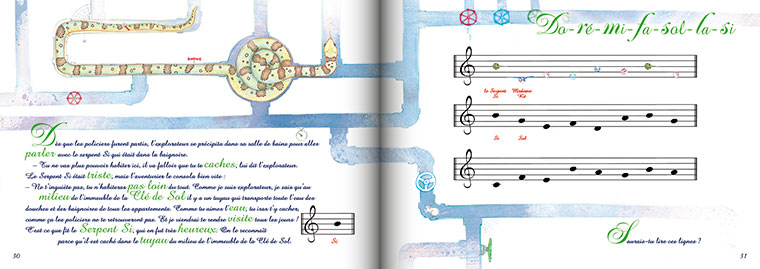Studio Prépresse - conception création de livre jeunesse sur la musique en conservatoire