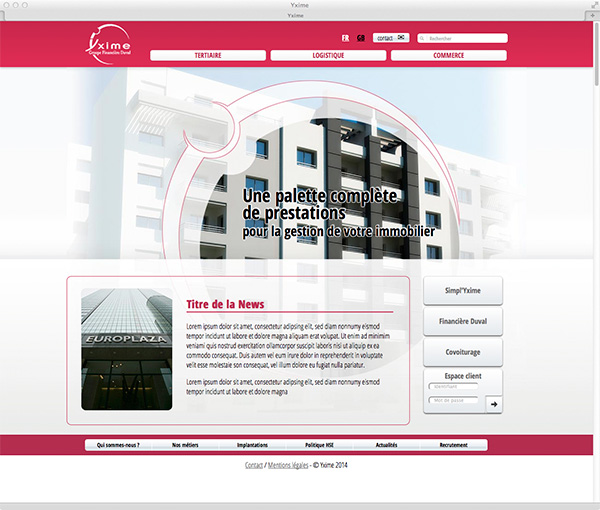 Studio Prépresse - Creation de site internet en gestion immobilière