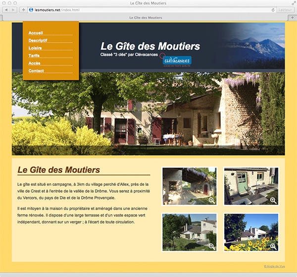 Studio Prépresse - Creation de site internet pour du tourisme