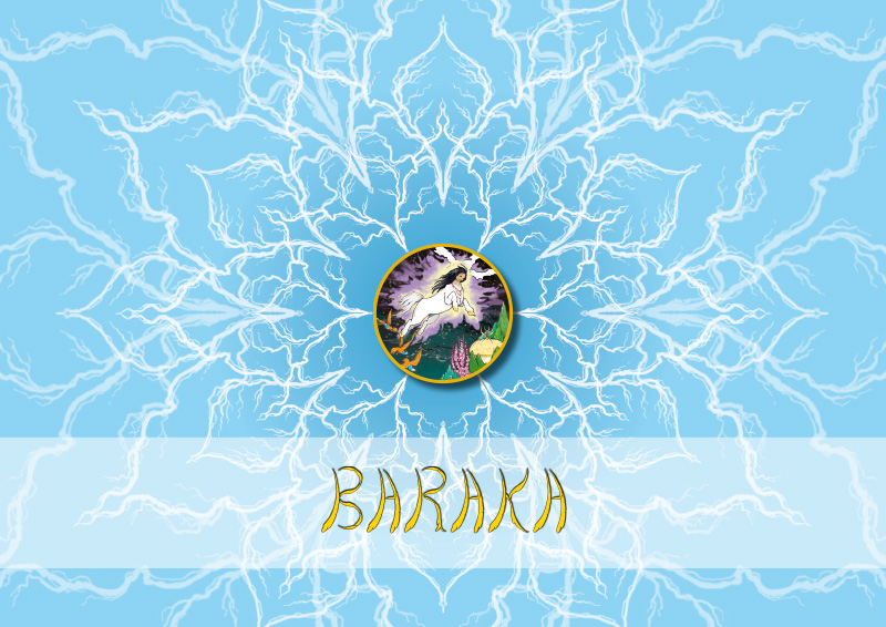Présentation Al Bouraq - illustration religion orientale
