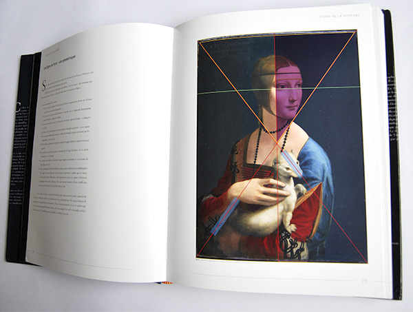 Studio Prépresse - Maquette de livre d'art sur la Dame à l'Hermine
